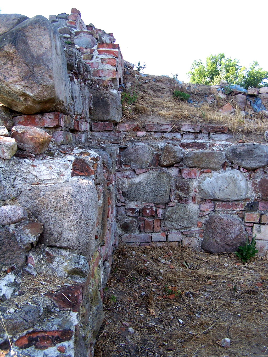 Reste der Burgmauer